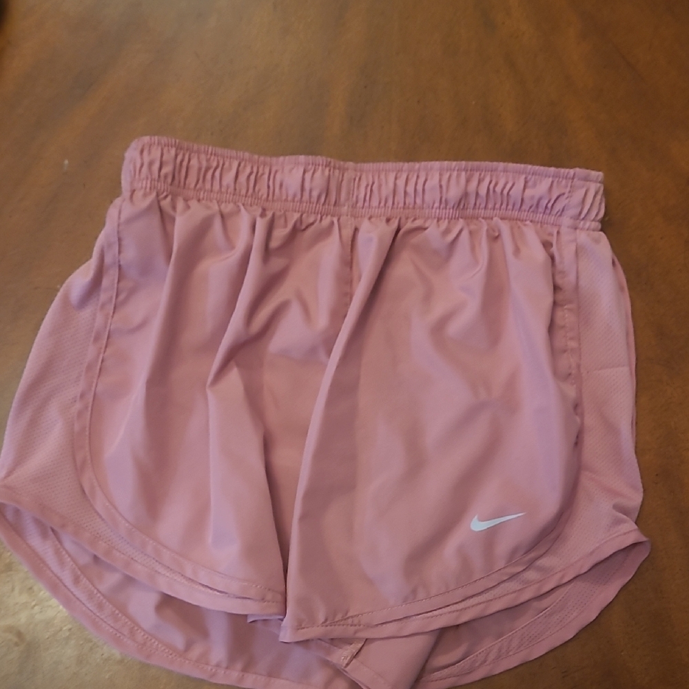 Nike Pink Athletic Shorts Lightweight Breathable